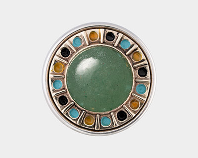 Chunk Berber Green Quartz