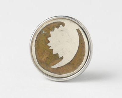 Chunk Moonsymbol - silber