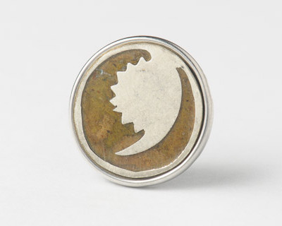Chunk Moonsymbol - silber