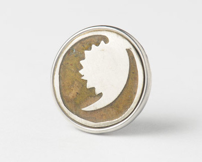 Chunk Moonsymbol - silber
