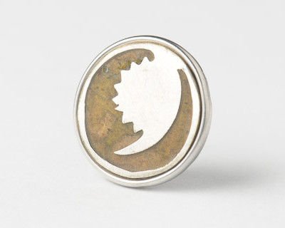 Chunk Moonsymbol - silber