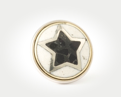 Chunk Pentagram - silber