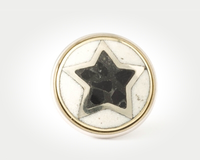 Chunk Pentagram - silber