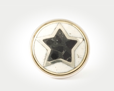 Chunk Pentagram - silber