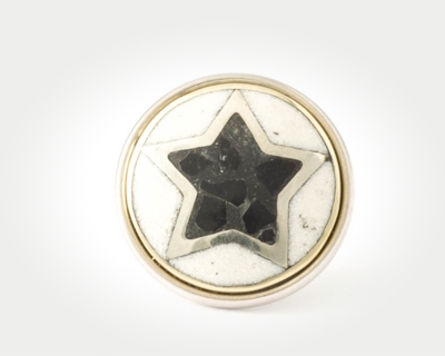 Chunk Pentagram - silber