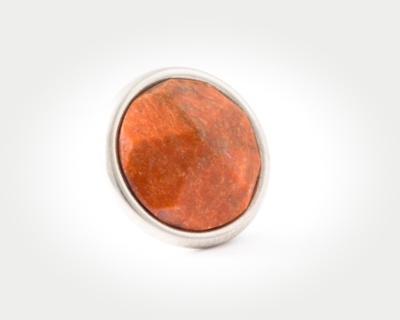 Chunk Gemstone facetted - red jasper
