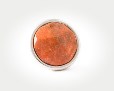Chunk Gemstone facetted - red jasper