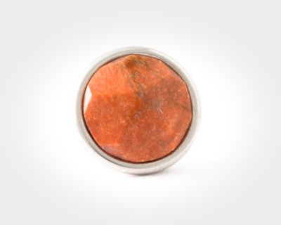 Chunk Gemstone facetted - red jasper