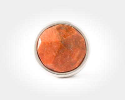 Chunk Gemstone facetted - red jasper
