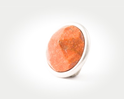 Chunk Gemstone facetted - red jasper
