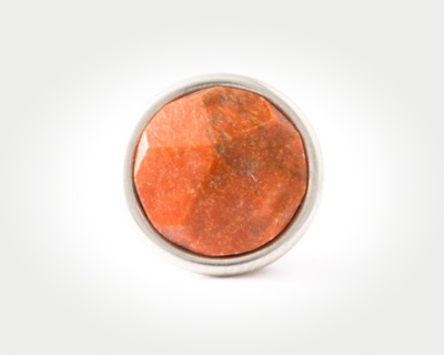 Chunk Gemstone facetted - red jasper