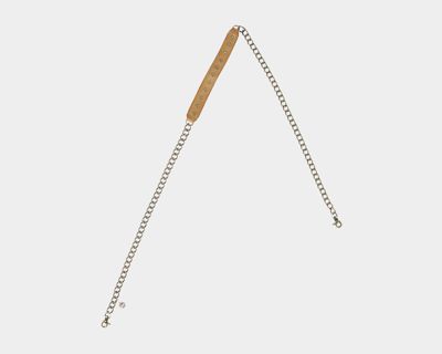Roots Taschenriemen - Kette/Leder - camel